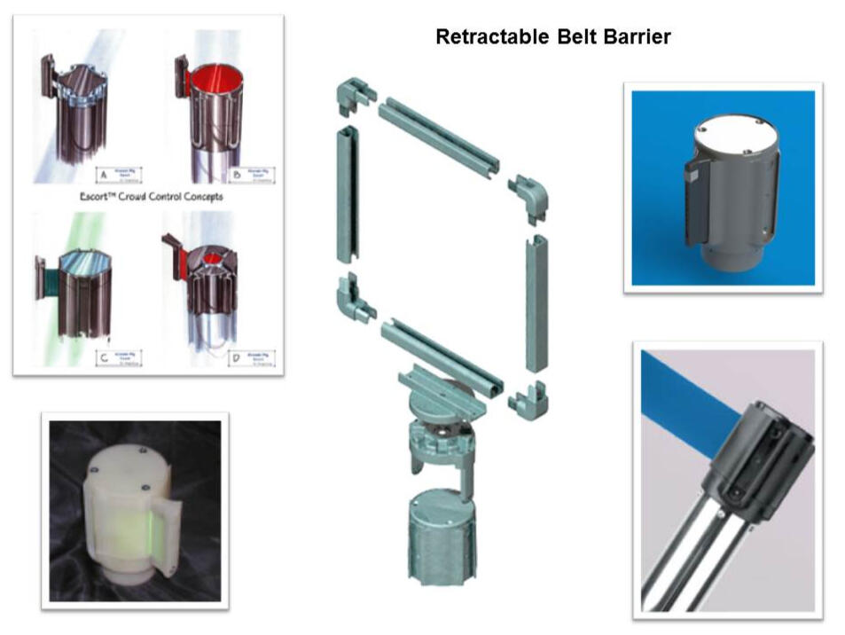 Retractable Belt Barrier
